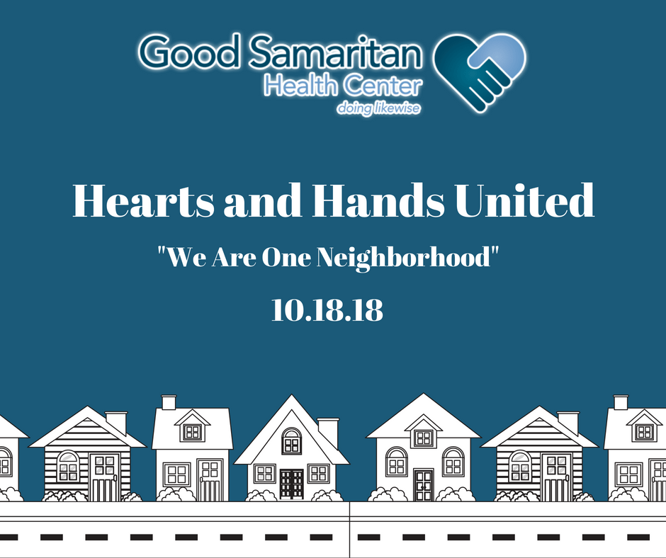 Hearts And Hands United We Are One Neighborhood 