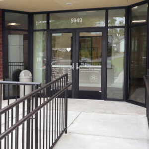 Entrance To The Screening And Prevention Annex (SPA).