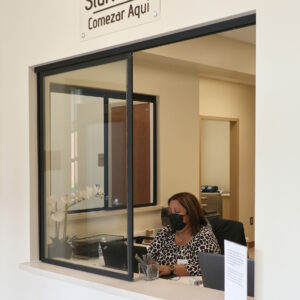 Entrance To The Screening And Prevention Annex (SPA).